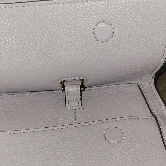 Tory Burch Carter Top Handle Lavender Satchel - Picture 3 of 11